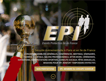 Tablet Screenshot of epi-surete.fr
